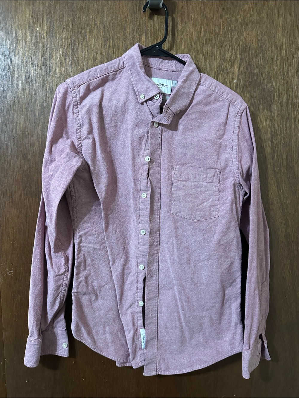Goodfellow & Co Pink Button-Down Oxford Shirt